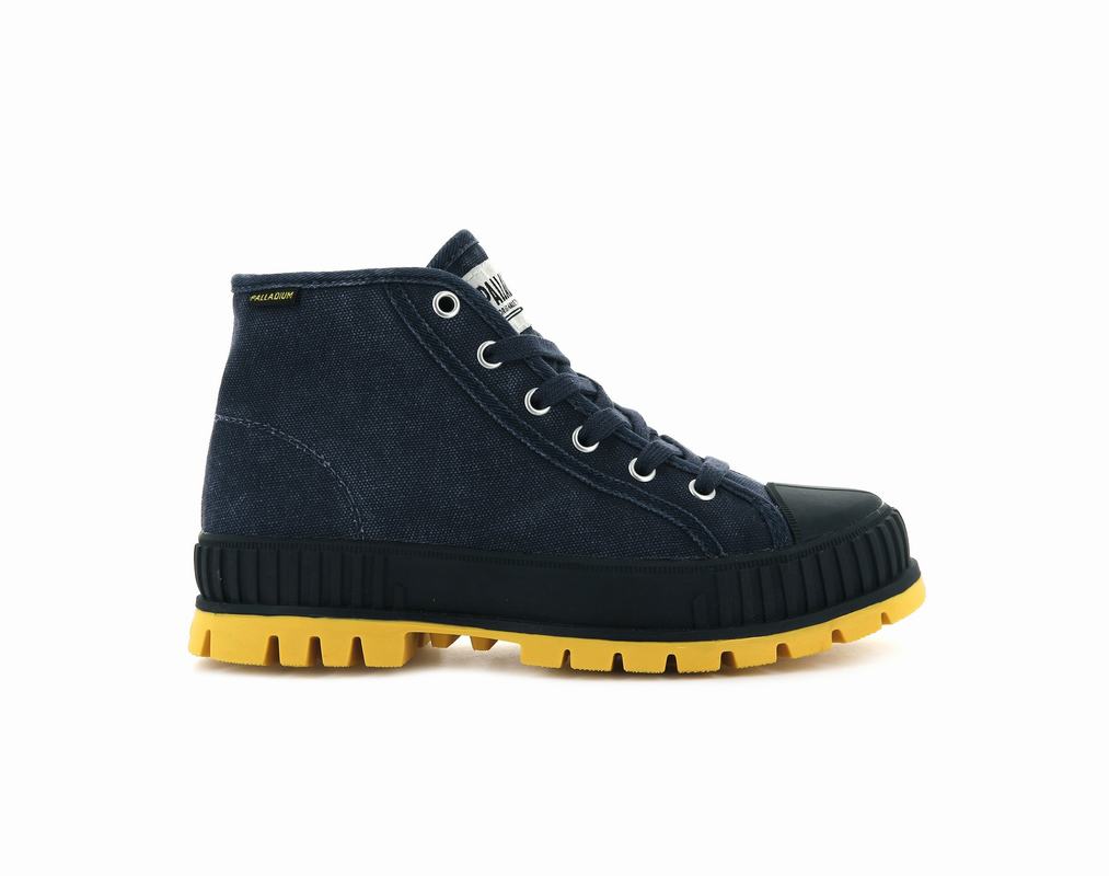 Palladium Pallashock Mid Og Muške Visoke Tenisice Indigo ||YZ0145329||